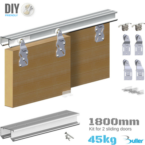 Double rail sliding track - double,