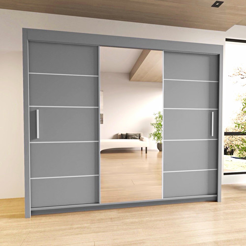 Door sliding mirrored - 2,