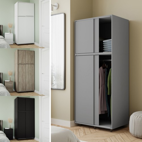 180cm sliding doors wardrobe - 4,