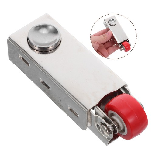 Silver steel sliding - silver, door