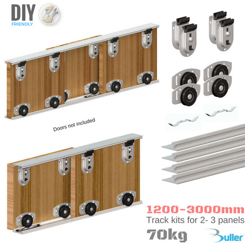Wardrobe sliding door track - sliding,
