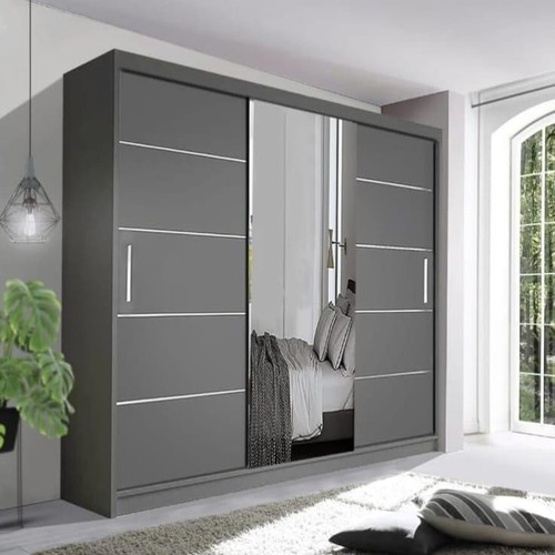 Sliding wardrobe with mirror - sliding,