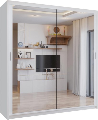 Double mirror sliding doors - mirror,