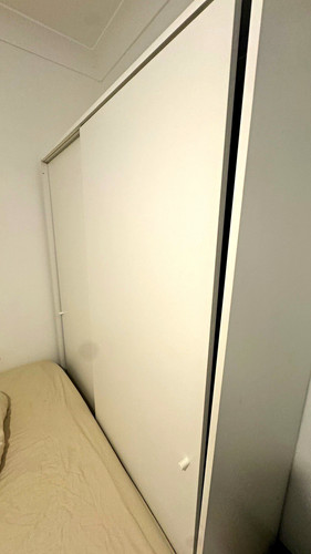 White freestanding wardrobe - white,