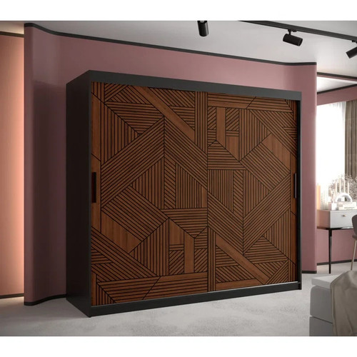Dark walnut finish - finish, double