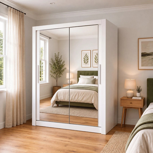 Milan modern double mirror - milan,