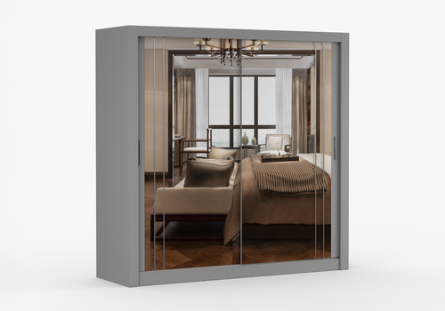 Dublin sliding wardrobe - , doors