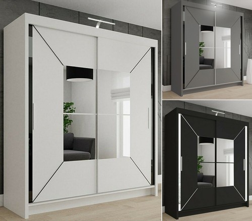 Modern bedroom double sliding - double,