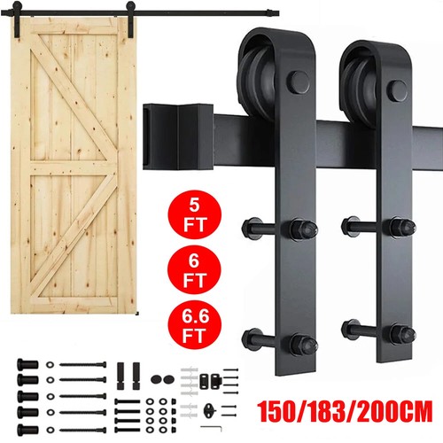 Sliding door track barn - door,