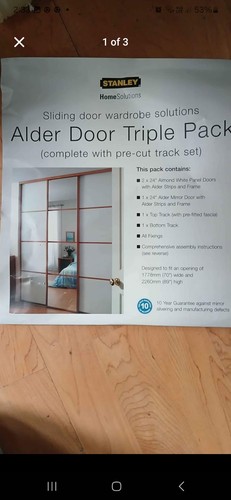 New sliding wardrobe doors and - new,