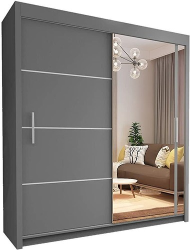 Modern double mirror sliding - double,